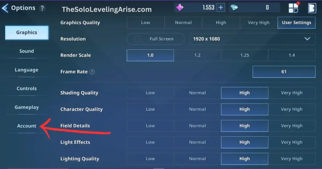 How to redeem code in Solo Leveling Arise Android and PC img3