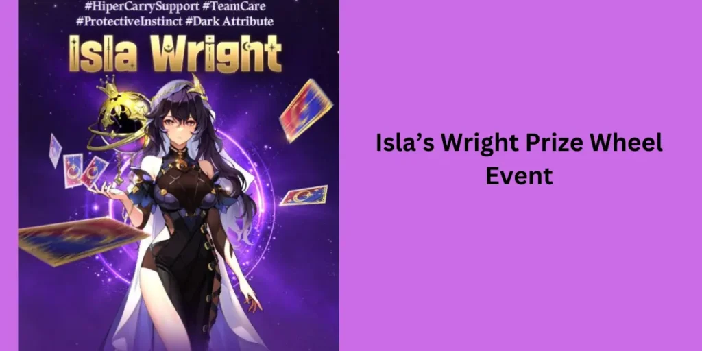 Isla’s Wright Prize Wheel Event